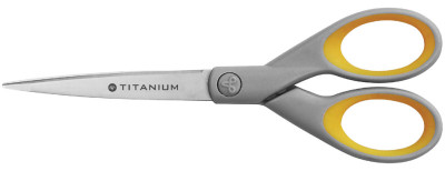 WESTCOTT Ciseaux Titanium Super, arrondi, droit, 180 mm