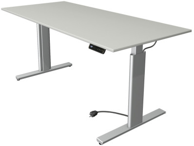 kerkmann Sitz-Steh-Schreibtisch Move 3, (B)1.000 mm, weiß