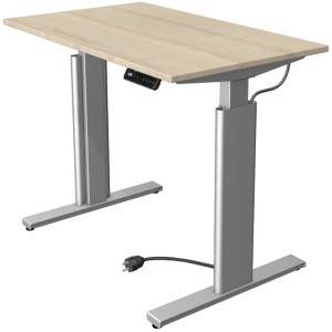 kerkmann Table de bureau assis-debout Move 3, blanc