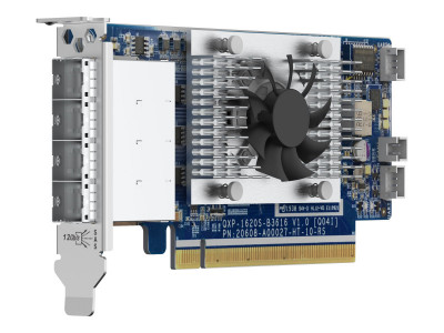 Qnap : 4PORT MINISAS HD HOSTBUSADAPTER PCIE 3.0X16 F TL SAS JBOD SERIES