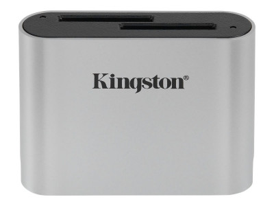 Kingston : SDHC/SDXC UHS-II card READER USB3.2 GEN1 WORKFLOW DUAL-SLOT