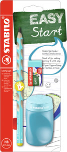 STABILO Kit pour écolier EASYgraph, pour gauchers, bleu