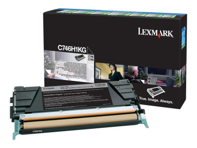 Lexmark : TONER LRP BLACK HC pour C746/748
