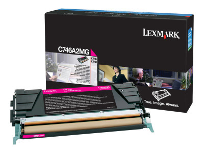 Lexmark : TONER LRP MAGENTA pour C746/748