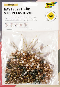 folia Kit d'étoiles en perles, 340 pièces, classique