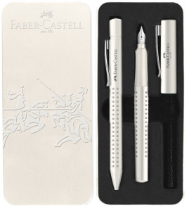 FABER-CASTELL Kit de stylos GRIP 2013 Harmony, blanc