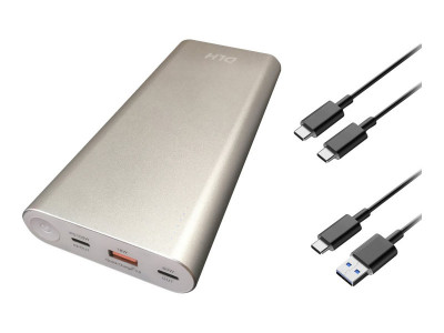 DLH : BAT externe USB-C 100W 26800MAH pour PC PORTABLES et TABLETTES