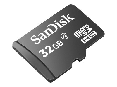 SANDISK : SD card MICRO 32GB SDHC card only