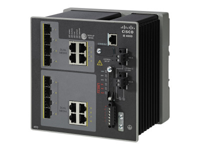 Cisco : IE 4000 4 X COMBO 10/100M 4 X 1G COMBO LAN BASE