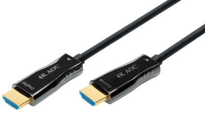 DIGITUS Câble de fibre optique hybride HDMI AOC, 10 m
