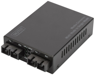 DIGITUS Fast Ethernet Multimode/Singlemode Medienkonverter