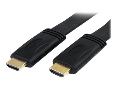 Startech : 5M FLAT HIGH SPEED HDMI cable avec ETHERNET - HDMI - M/M
