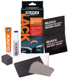 QUIXX Kit de réparation des impacts de gravillons, blanc
