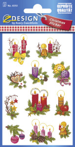 AVERY Zweckform ZDesign Stickers de Noël 
