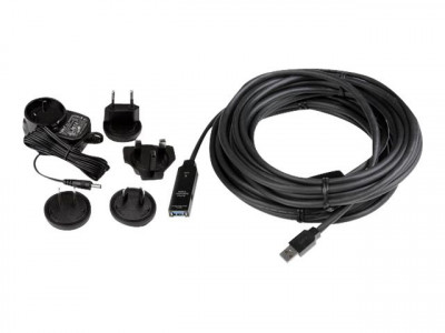 Startech : 10M USB 3.0 ACTIVE extension cable - M pour