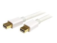 Startech : 3M WHITE MINI DISPLAYPORT cable M/M