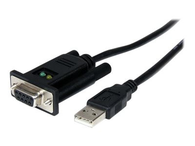 Startech : USB TO NULL MODEM RS232 DB9 SERIAL DCE ADAPTER cable W/ FTDI