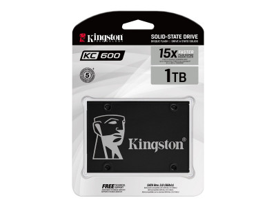 Kingston : 1024GB KC600MS SATA3 MSATA SSD only drive