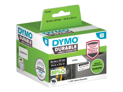Dymo : LW ADRESS LABEL WHITE 32X57MM 1 ROLL A 800 LABELS