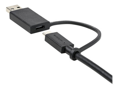 Startech : USB C cable avec USB A ADAPTER- 1M USB-C HYBRID DOCK cable