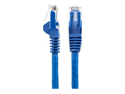 Startech : 50CM LSZH CAT6 câble ethernet - SNAGLESS UTP PATCH CORD BLUE