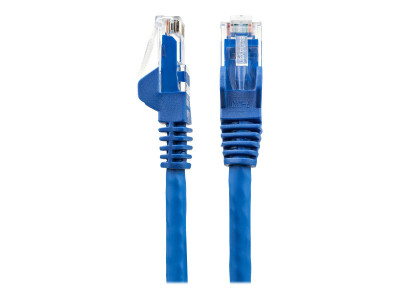 Startech : 50CM LSZH CAT6 câble ethernet - SNAGLESS UTP PATCH CORD BLUE