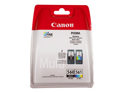 Canon Multipack cartouches d'encre noire PG-560 et couleur CL-561