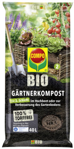 COMPO BIO Gärtnerkompost, 40 Liter