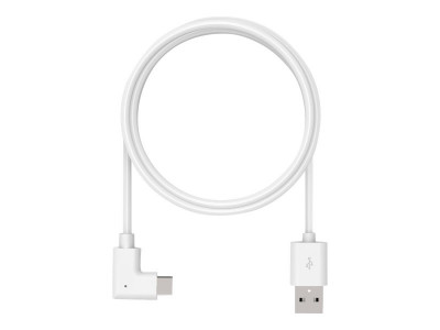 compulocks : 6FTUSB-A TO 90-DEGREE USB-C cable WHITE