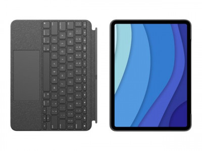 Logitech : COMBO TOUCH IPAD PRO12.9IN 5.G OXFORD GREY - FRA