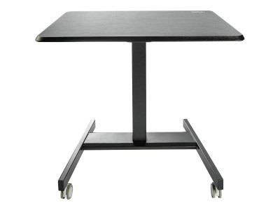 Startech : MOBILE STANDING DESK - PORTABLE SIT STAND ERGONOMIC ROLLING CART
