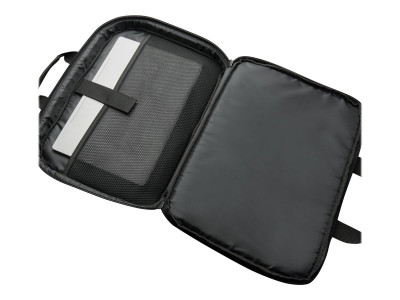 V7 : 16IN ECOFRIENDLY FRONTLOAD BLK PROFESS. RFID POCKET PROTECTION