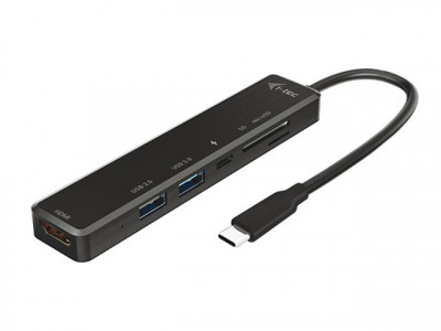 I-Tec : I-TEC USB-C TRAVEL EASY DOCK 4K HDMI + POWER DELIVERY 60 W