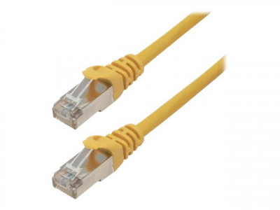 MCL Samar : 100 PRCT COPPER CAT 6 A S FTP LSZH RJ45 cable 2M YELLOW