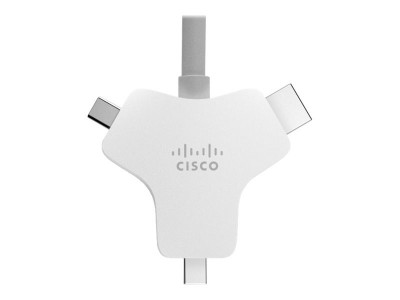 Cisco : MULTI-HEAD cable 2.5 METERS 4K USB-C HDMI MINIDP