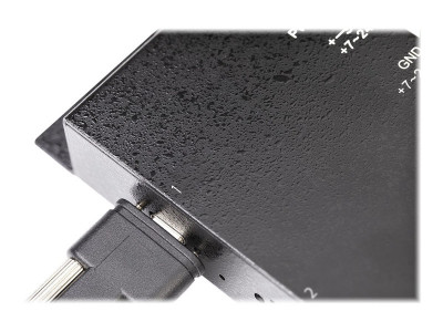 Startech : HUB USB 4 PORTS 10GBPS - METAL INDUSTRIEL USB 3.2/3.1 GEN 2