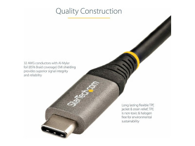 Startech : 50CM USB C cable 10GPBS - 1.6FT