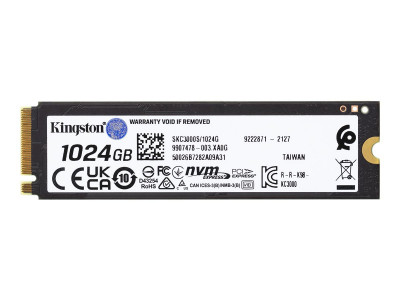 Kingston : 1024G KC3000 NVME M.2 SSD PCIE 4.0