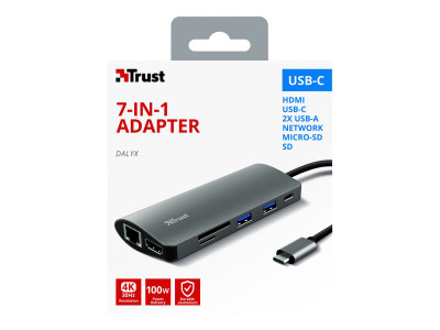Trust : DALYX 7-IN-1 USB-C ADAPTER
