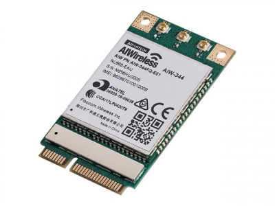 Advantech : AIW-3 SERIES LTE CAT4 MINI PCI-E module
