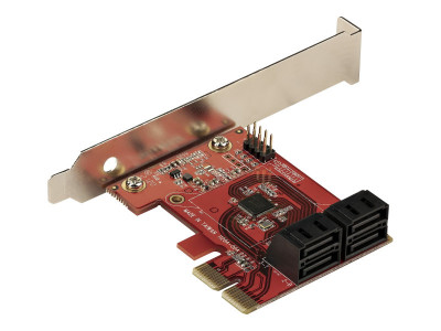 Startech : SATA PCIE card - 4 PORT (6GBPS) PCIE SATA EXPANSION card ASM1164