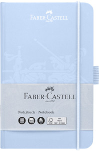 FABER-CASTELL Carnet, A6, quadrillé, rose