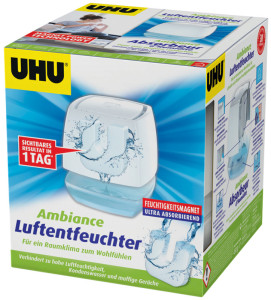 UHU Absorbeur d'humidité Ambiance, 450 g, anthracite