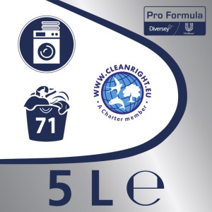 OMO Lessive liquide Colour Professional,71 lavages, 5 litres