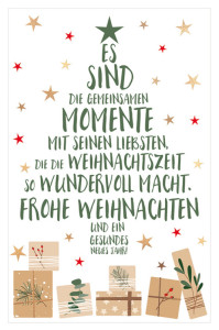 SUSY CARD Carte de Noël 