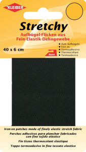 KLEIBER Patch thermocollant élastique, 400 x 60 mm, blanc