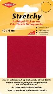 KLEIBER Patch thermocollant élastique, 400 x 60 mm, crème