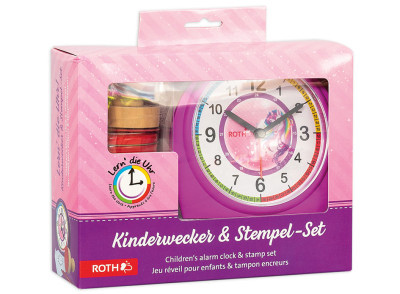ROTH Kinderwecker & Stempel-Set 