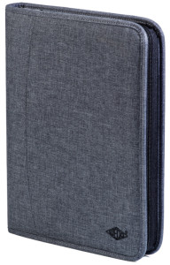 WEDO Serviette-classeur COLLEGE, A4, polyester, gris chiné