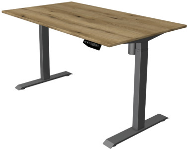 kerkmann Table de bureau assis-debout Move 1, érable